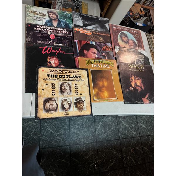 Waylon Jennings records