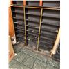 Image 1 : Shelf with adjustable shelving measures 54" x 6 1/2" x 52" tall