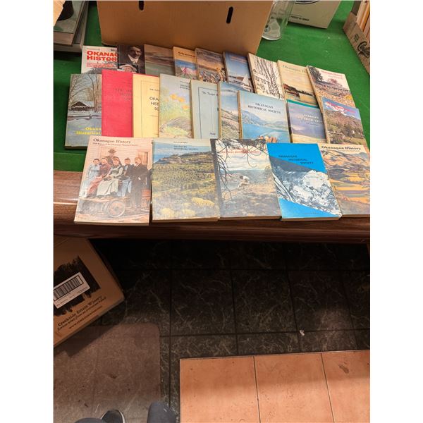 Okanagan historical Society books