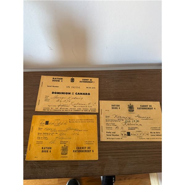 Ration books