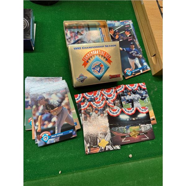 Blue Jays 1992chamoiob season commemorative set