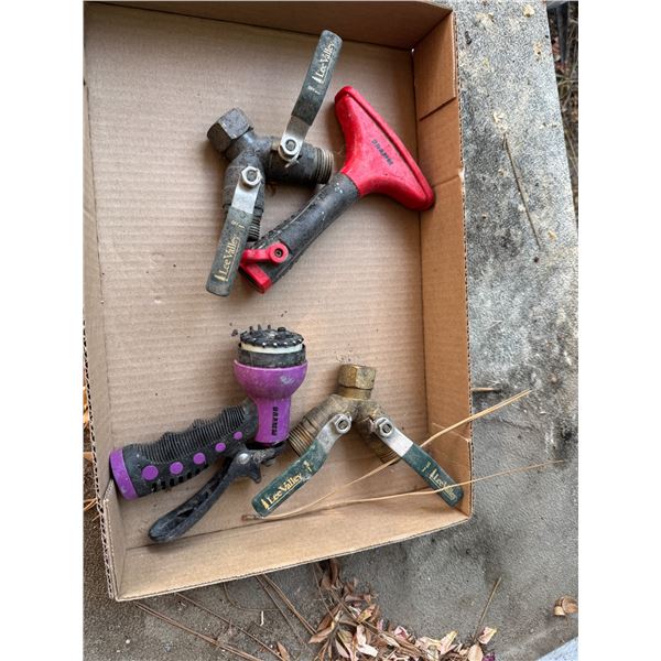 , hose and shut off valves