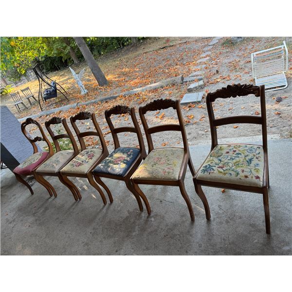 6 chairs