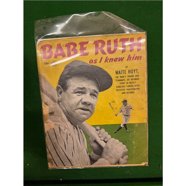 Magazine Babe Ruth, as I knew him