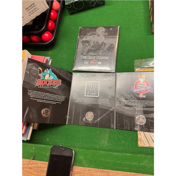 Daily courier medallions one sealed