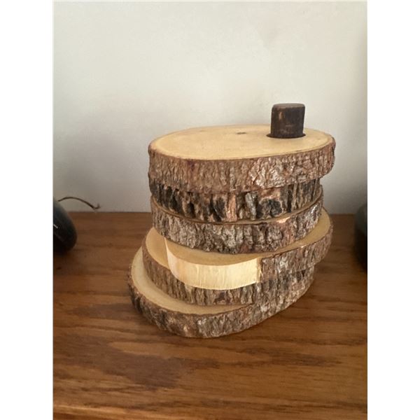 Wood coasters