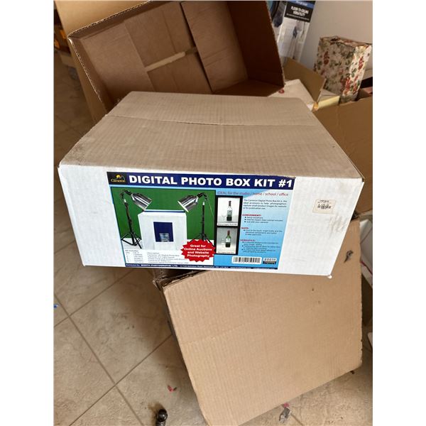 Digital photo box kit
