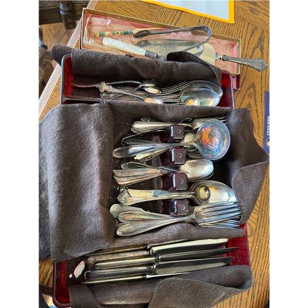Cutlery and serving items