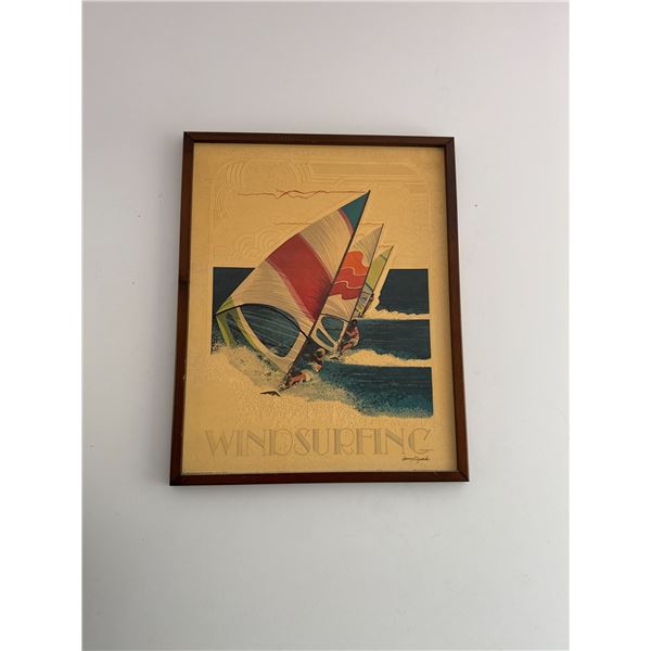 Wind surfing artwork Harry WYSOCKI