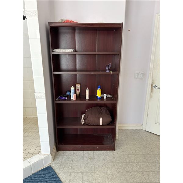 Shelf contents not included