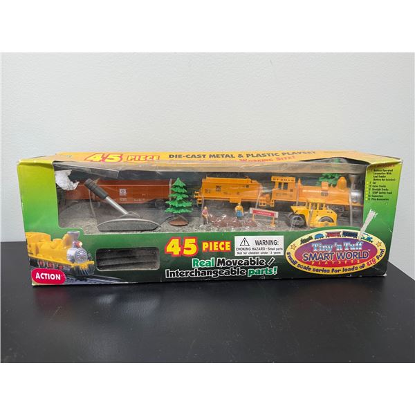 Diecast, metal and plastic playset never opened