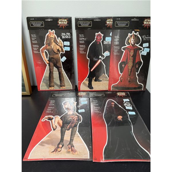 Star Wars episode one pop out characters assorted