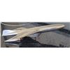 Image 3 : Die cast jetplane hood ornament 9 1/2" long, mirrors surrounding colours, looks stainless
