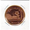 Image 1 : 1 OUNCE COPPER -  .999 FINE - TRUMP'S WALL
