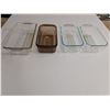 Image 1 : 4-loaf pans glass
