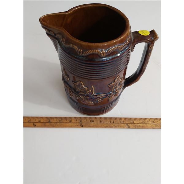 Large brown pitcher McCoy