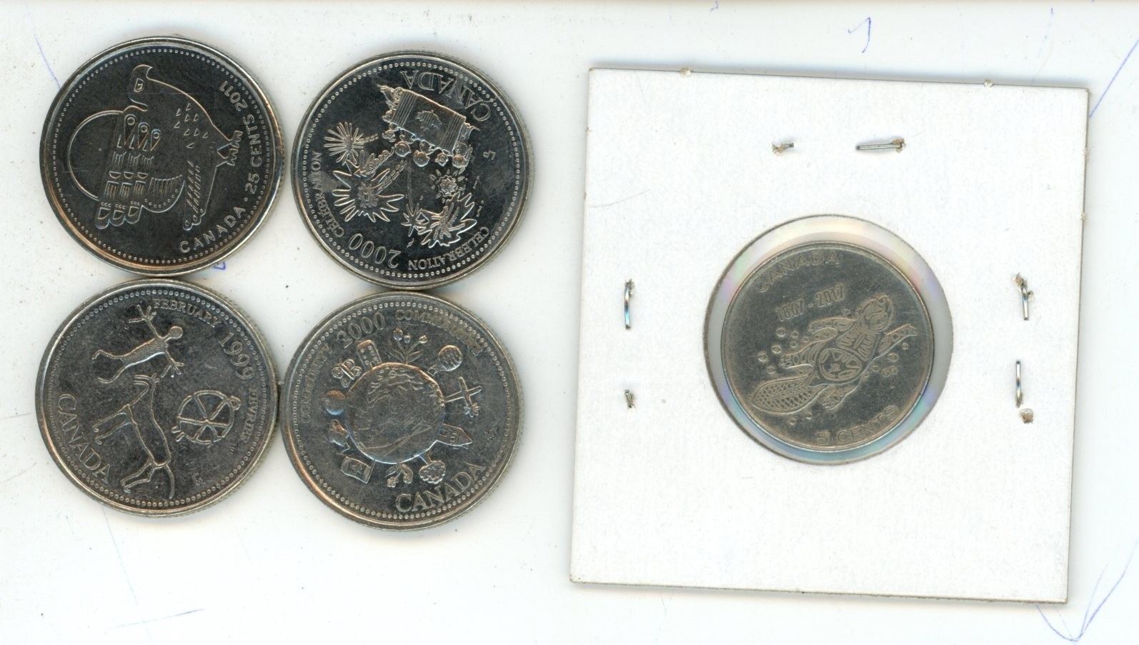 Lot of Celebration and Special Coins (Year 200 Celebration, Eagle first ...
