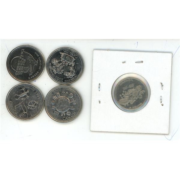 Lot of Celebration and Special Coins (Year 200 Celebration, Eagle first Nation Design, and etc.)