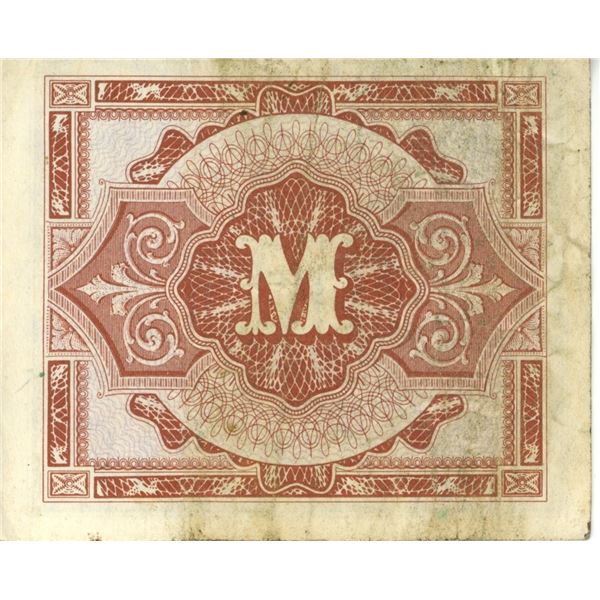 1 mark Banknote Einemark 1944 "Operation wild Dog"