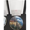 Image 3 : (3) Collection of commemorative porcelain plates "Steam on the CPR" by artist Theodore A. Xaras (Chr