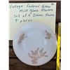 Image 2 : Vintage Milk Glass Plates