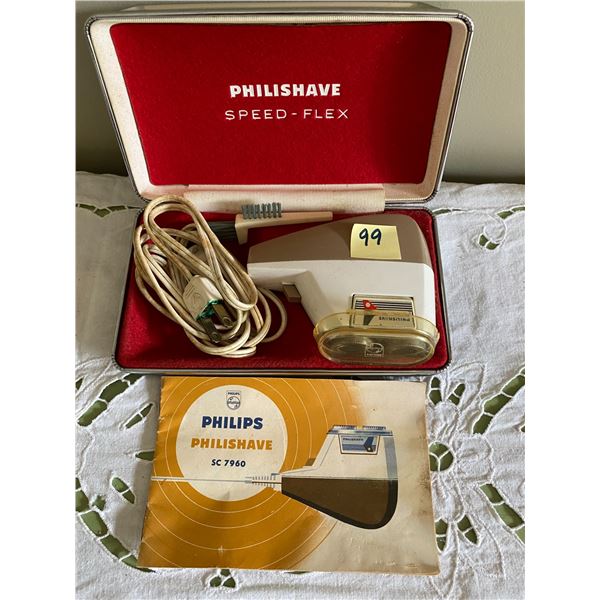 Vintage Philishave Electric Shaver