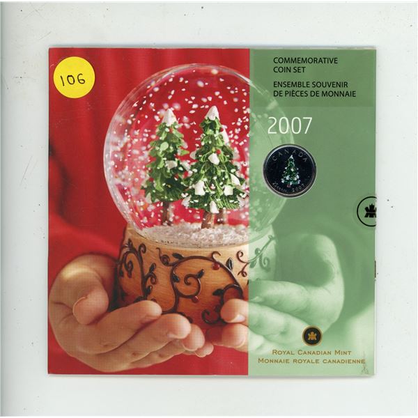 2007 Commemorative Coin Set. (Never Open)