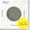 Image 1 : 1921 Canada Silver 25 Cents Coin.