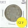 Image 1 : 1917 Canada Silver 50 Cents Coin.