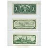Image 2 : 1937, 1954, 1967 Canadian One Dollar.