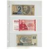 Image 3 : Binder of Foreign Currency. (Total 18 Banknotes)