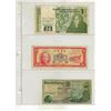 Image 7 : Binder of Foreign Currency. (Total 18 Banknotes)