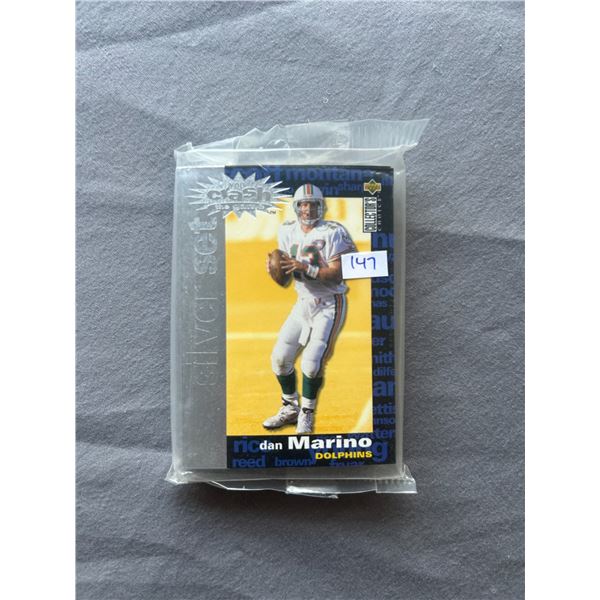 Upper Deck Collector's Choice - You Crash The Game - Silver Football Set