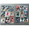 Image 1 : Assorted Rookie Cards - 2 Sheets (18 Hockey Cards)