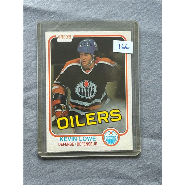 Kevin Lowe - Rookie Card