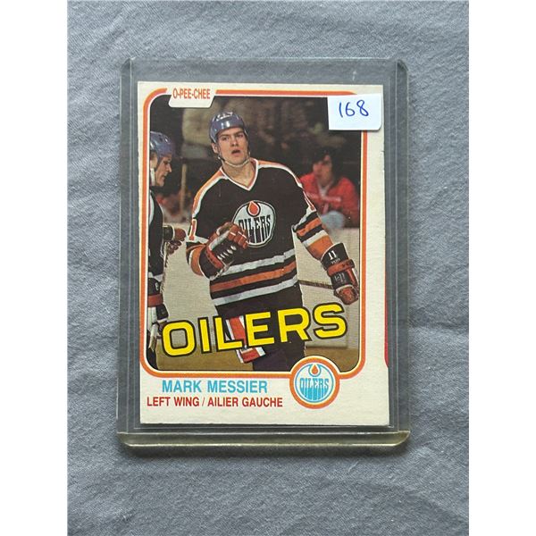 Mark Messier - 2nd Year Hockey Card