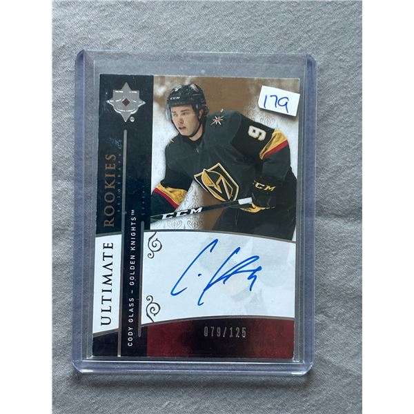 Cody Glass - Autographed Rookie Card