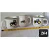 Image 1 : Licensed John Deere large coffee mugs & salt shaker.