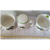 Image 2 : Licensed John Deere large coffee mugs & salt shaker.