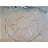 Image 2 : Vtg. Windsorware blue serving platter, 1950's scalloped edge  anchor hocking cake platter, 1940's do
