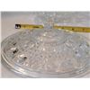 Image 2 : Federal glass Windsor crystal, button/ cane candy dish. Vtg. Saguenay depression glass yellow desert