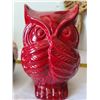 Image 8 : Owl group. Macrame, ceramic & metal.