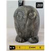 Image 1 : Carved solid stone owl.