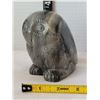 Image 2 : Carved solid stone owl.