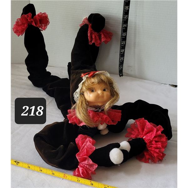 1950's Elf Pixie bendable bed doll.