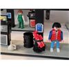 Image 3 : Playmobil Esso station with vintage & new accessories.