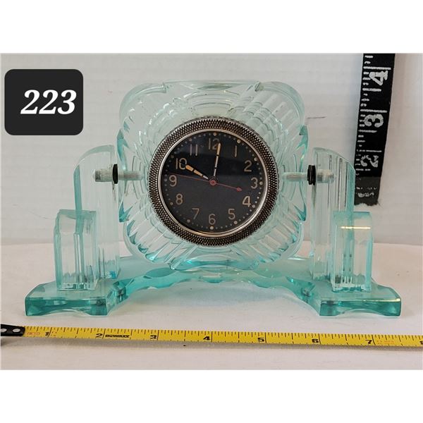 Rare 1940s-'50s mechanical WW2 Tank clock. USSR Chelyabinsk watch factory. swivels