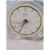 Image 2 : Hard to find Selfix wind up alarm clock. West Germany. Westclox travel alarm.