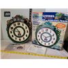Image 1 : Lionel 100 ann. Train clock. Light sensor, sounds, train travels around the clock.