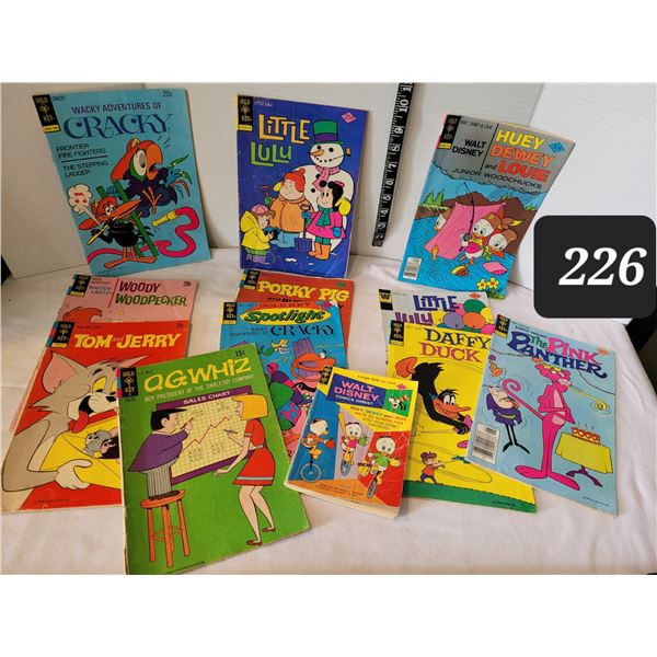 1960's &'70s Gold key 15 to 30 cents comics.